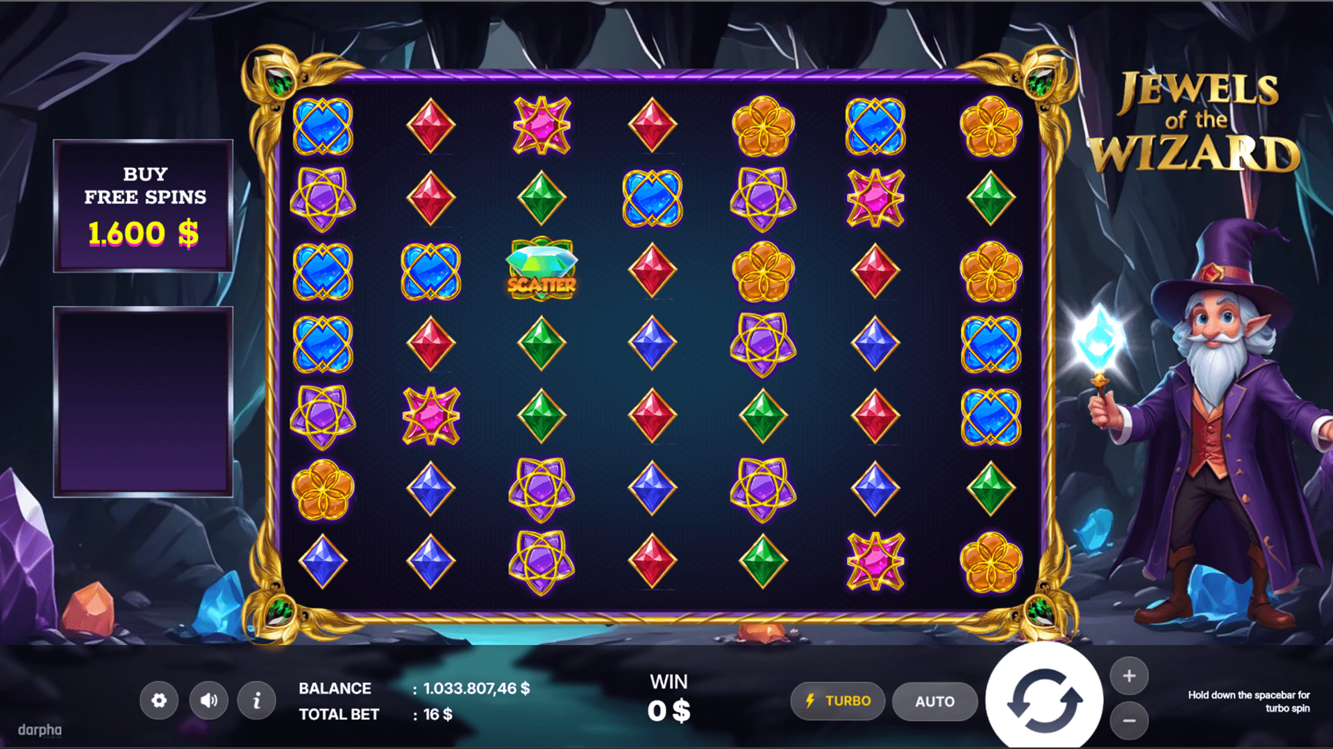 Jewels of the Wizard Screenshot